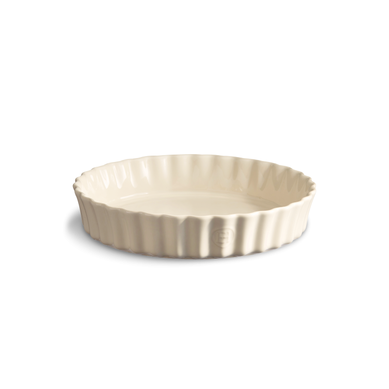 26.png Emile Henry Tart Fırın Kabı 24 cm Ekru 26024 - Görsel 1