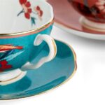 WEDGWOOD Paeonia Blush Çay Fincanı ve Tabağı 4 lü Set - Görsel 2