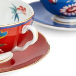 WEDGWOOD Paeonia Blush Çay Fincanı ve Tabağı 4 lü Set - Görsel 3