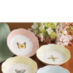 LENOX Butterfly Kase, 4Renk 12*6cm 4 lü set