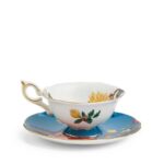 WEDGWOOD Wonderlust Sapphire Garden Çay Fincanı ve Tabağı 1057269 - Görsel 5