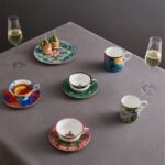 WEDGWOOD Wonderlust Sapphire Garden Çay Fincanı ve Tabağı 1057269 - Görsel 7