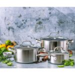Greenpan Geneva 3 Ply 8 Prç Tencere Seti