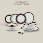 Noritake Crestwood Cobalt Gold 4171L 83 Parça Yemek Takımı