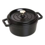 STAUB LA COCOTTE DÖKÜM TENCERE | SİYAH | 20 CM | 2,2 L | YUVARLAK