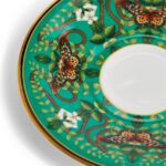 WEDGWOOD Wonderlust Emerald Forest Çay Fincanı ve Tabağı 1057270 - Görsel 2