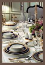 Noritake Crestwood Cobalt Gold 4171L 83 Parça Yemek Takımı - Görsel 2