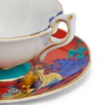 WEDGWOOD Wonderlust Golden Parrot Çay Fincanı ve Tabağı 1057271 - Görsel 3