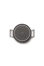 SMEG Cookware 50's Style Siyah Cam Kapaklı 24 cm Tencere CKFC2411BLM - Görsel 2