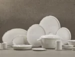 Koleksiyon Eser-i İstanbul 12 Kişilik Yemek Takımı 120 Parça Platin - Görsel 2