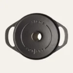 POT ART Stone Siyah Derin Döküm Tencere 28 cm Mat Siyah - Görsel 2