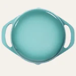 POT ART Nikko Çift Kulplu Izgara Döküm Tava 30 cm Degrade Turkuaz - Görsel 3