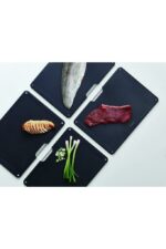 Joseph Joseph Folio Standlı Kesme Tahtası 4 lü Çelik(60172) - Görsel 4