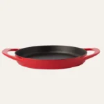 POT ART Magma Döküm Sahan Tava 22 cm Parlak Kırmızı