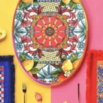 Baci Milano Ortigia Servis Tabağı 50 cm x 30 cm - Görsel 2