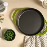 POT ART Forest Döküm Sahan Tava 22 cm Parlak Yeşil - Görsel 4