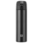 ZWILLING THERMO TERMO MATARA, 450 ML | PASLANMAZ ÇELİK | SİYAH - Görsel 4
