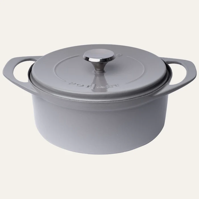4-7.webp POT ART Stone Gri Derin Döküm Tencere 24 cm Parlak Gri - Görsel 1