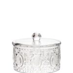 Baci Milano Baroque Rock Cake Mini Kavanoz Akrilik -Şeffaf