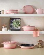POT ART Lotus Döküm Sahan 22 cm Degrade Pembe - Görsel 5