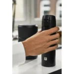 ZWILLING THERMO TERMO MATARA, 450 ML | PASLANMAZ ÇELİK | SİYAH - Görsel 3
