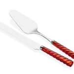 RİVADOSSİ VİTO TURUNCU PASTA SERVİS SETİ