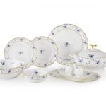 Royal London Perla Blue Flower 60 Parça Yemek Takımı