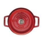 STAUB LA COCOTTE DÖKÜM TENCERE | KİRAZ | 20 CM | 2,2 L | YUVARLAK - Görsel 2