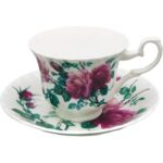 Roy Kirkham English Rose Çay Fincan ve Tabağı