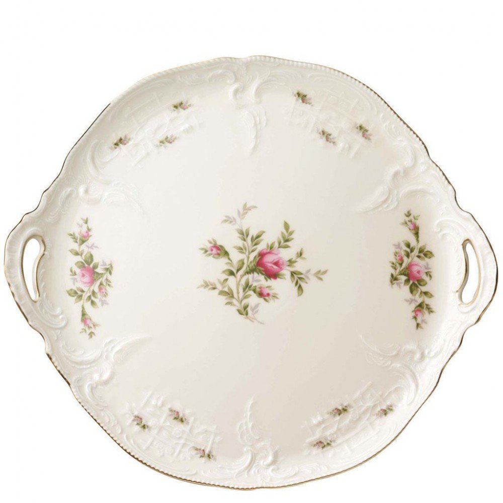 6-1-11.jpg ROSENTHAL Sanssouci Elfenbein Ramona Kek Servisi Tabağı - Görsel 1