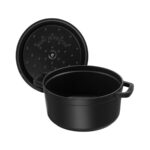 STAUB LA COCOTTE DÖKÜM TENCERE | SİYAH | 28 CM | 6,75 L | YUVARLAK - Görsel 7