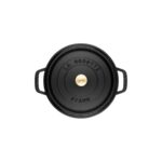 STAUB LA COCOTTE DÖKÜM TENCERE | SİYAH | 28 CM | 6,75 L | YUVARLAK - Görsel 2