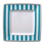Noritake Carnivale Mavi Porselen Kare Tabak