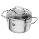 ZWILLING PİCO SIĞ TENCERE | 18/10 PASLANMAZ ÇELİK | 12 CM | METALİK GRİ