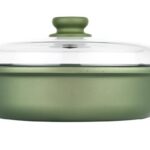 Risoli 24 cm DÖKÜM PİLAV TENCERESİ CAM KAPAKLI DR.GREEN®