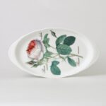 Roy Kirkham Redoute Rose Oval Tatlı Tepsi