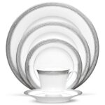 Noritake Crestwood Platin 83 Parça Yemek Takımı
