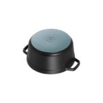 STAUB LA COCOTTE DÖKÜM TENCERE | SİYAH | 24 CM | 3,7 L | YUVARLAK 405002410 - Görsel 2
