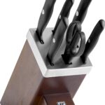 ZWILLING LIFE BLOK BIÇAK SETİ KENDİNDEN BİLEMELİ | DİŞBUDAK AĞACI | 7-PARÇA