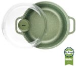 Risoli 20 cm DERİN CAM KAPAKLI TENCERE DR.GREEN® - Görsel 3