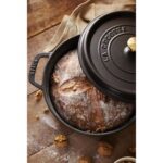 STAUB LA COCOTTE DÖKÜM TENCERE | SİYAH | 24 CM | 3,7 L | YUVARLAK 405002410 - Görsel 8