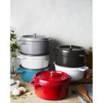 STAUB LA COCOTTE DÖKÜM TENCERE | SİYAH | 24 CM | 3,7 L | YUVARLAK 405002410 - Görsel 9