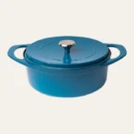 POT ART Ocean Derin Döküm Tencere 28 cm Parlak Mavi