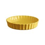 Emile Henry Tart-Börek-Flan Kabı Yuvarlak 28 cm Burgundy -(EH906028)