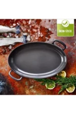 Greenpan Craft Thermolon Seramik Yapıştırmaz 40cm Oval Tava - Görsel 3