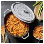 STAUB LA COCOTTE DÖKÜM TENCERE | GRAFİT GRİ | 31 CM | 5,5 L | OVAL - Görsel 6