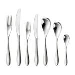 Robert Welch Bourton Slate Bright Çatal Bıçak Takımı, 84 Parça 12 Kişilik BORBR1099V/84 - Görsel 2
