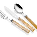 RİVADOSSİ BAMBOO KEMİK 75 PARÇA ÇATAL BIÇAK SETİ