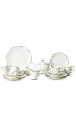 WANELLİ Tiffany Platin Çay Seti 24 Parça