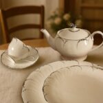 WANELLİ Tiffany Platin Çay Seti 24 Parça - Görsel 2